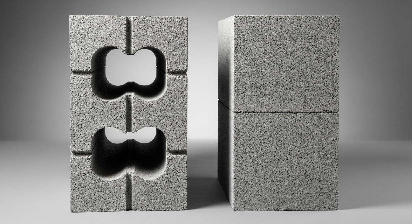 Hollow Block Vs Solid Block