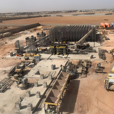 Libya-Super-large multifunctional concrete product production line
