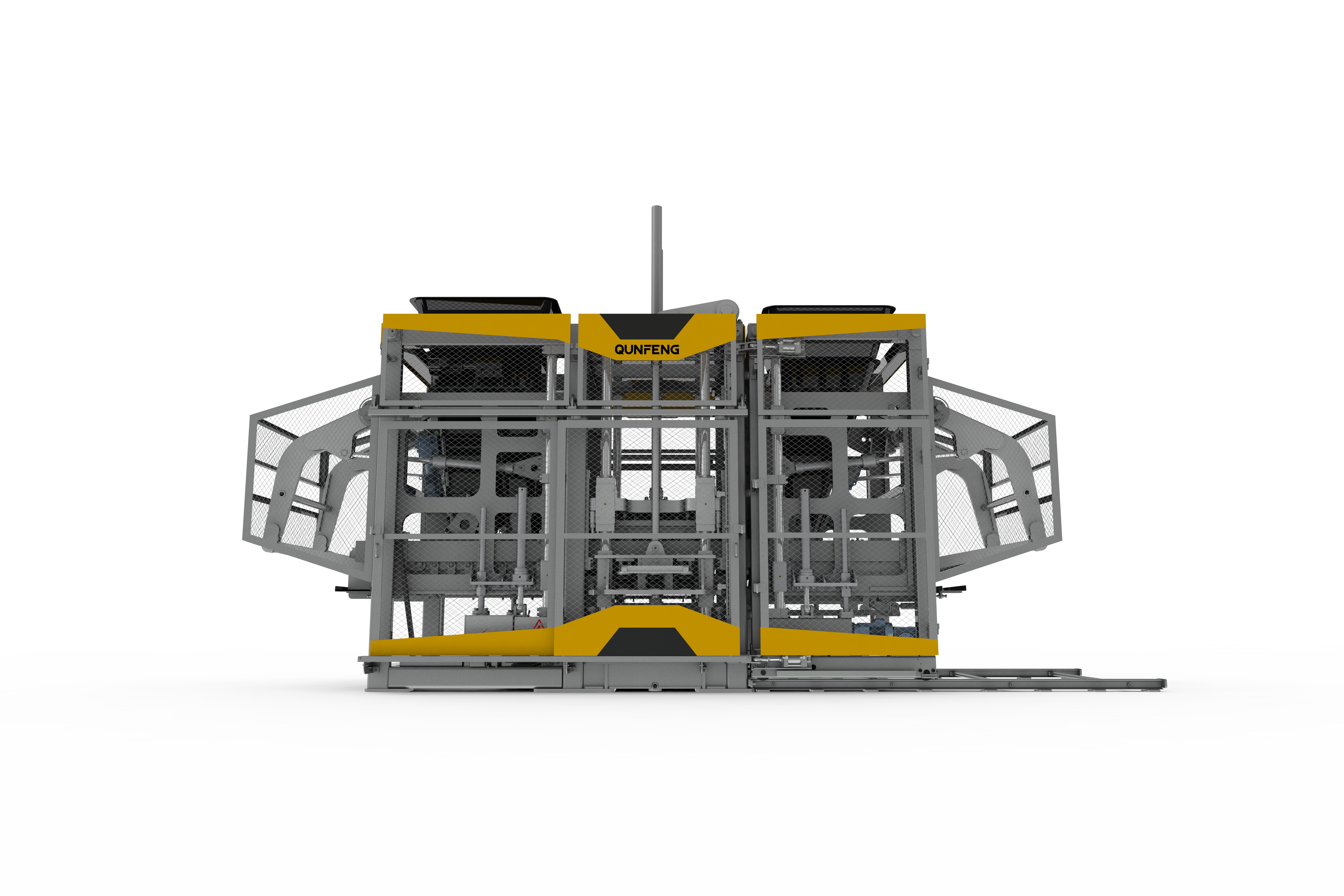 The industry’s smartest and highest-capacity permeable block machine. The industry’s smartest and highest-capacity permeable block machine.