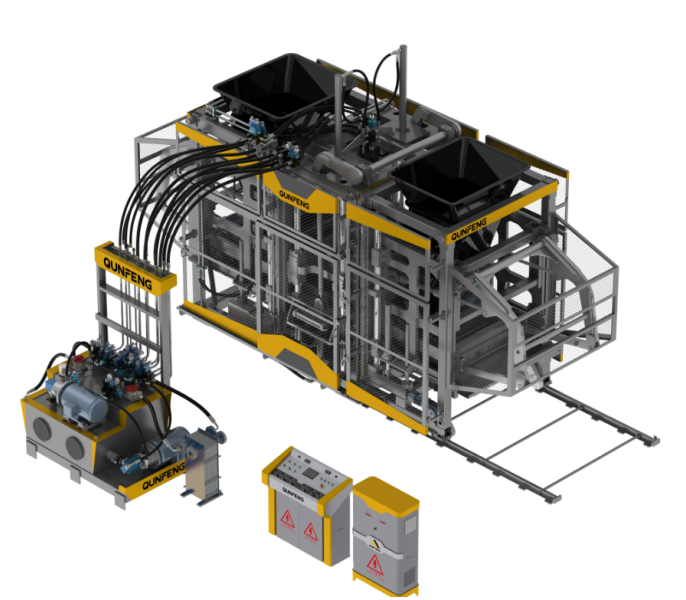 Concrete Block Machine