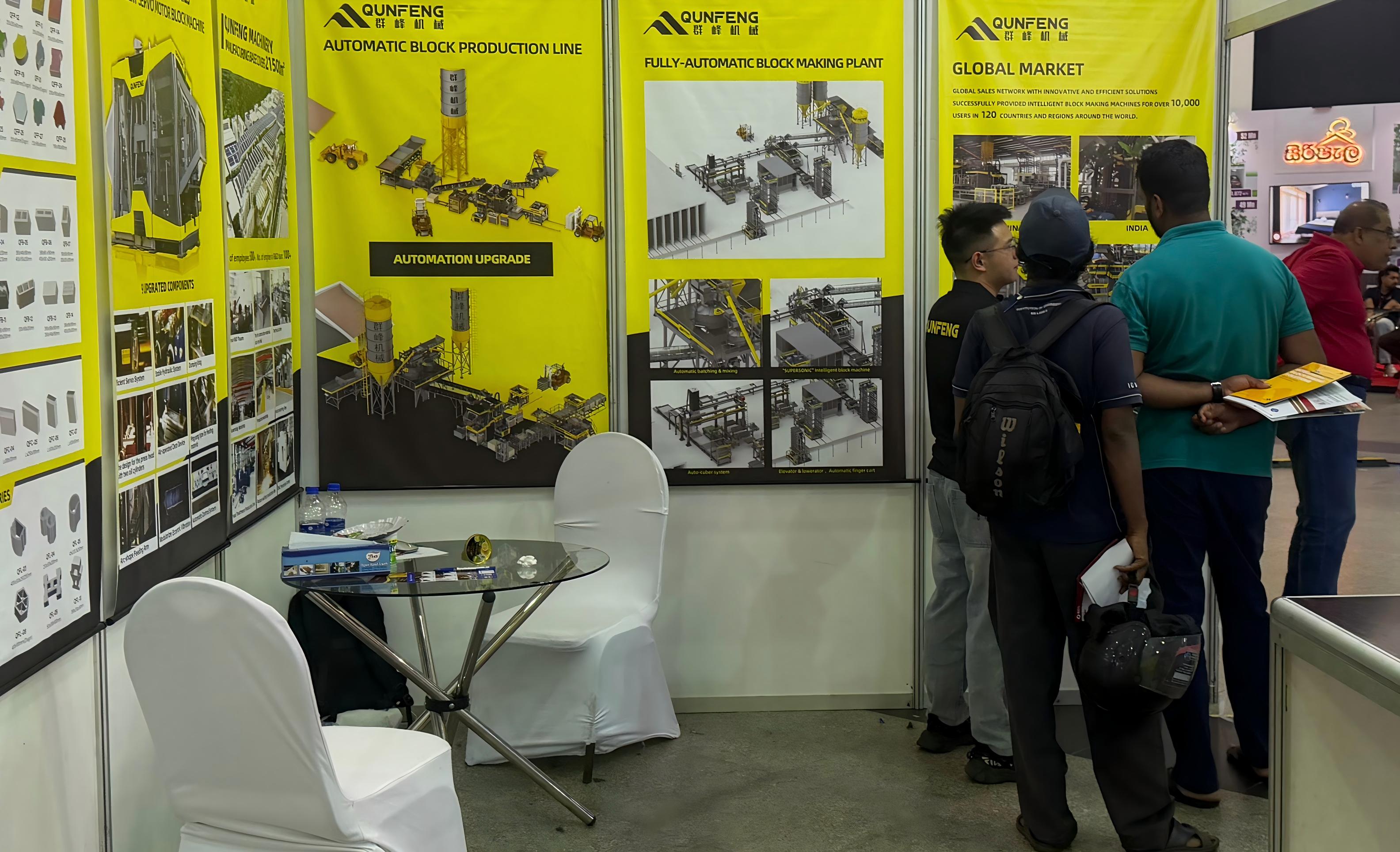 Customers from South Asia have shown keen interest in Qunfeng Machinery’s concrete product production lines. Customers from South Asia have shown keen interest in Qunfeng Machinery’s concrete product production lines.