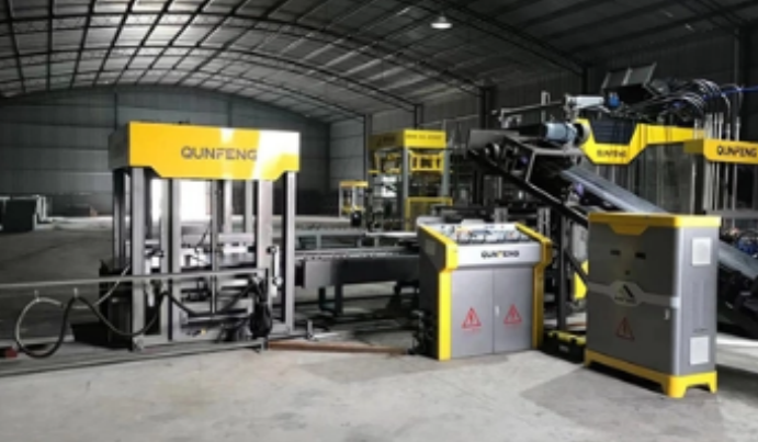 Automatic Cement Brick Machine