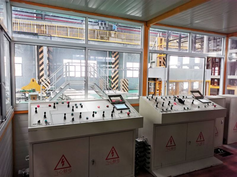 the control system of the QS1500 automatic block production line in Taixing of Jiangsu Province 