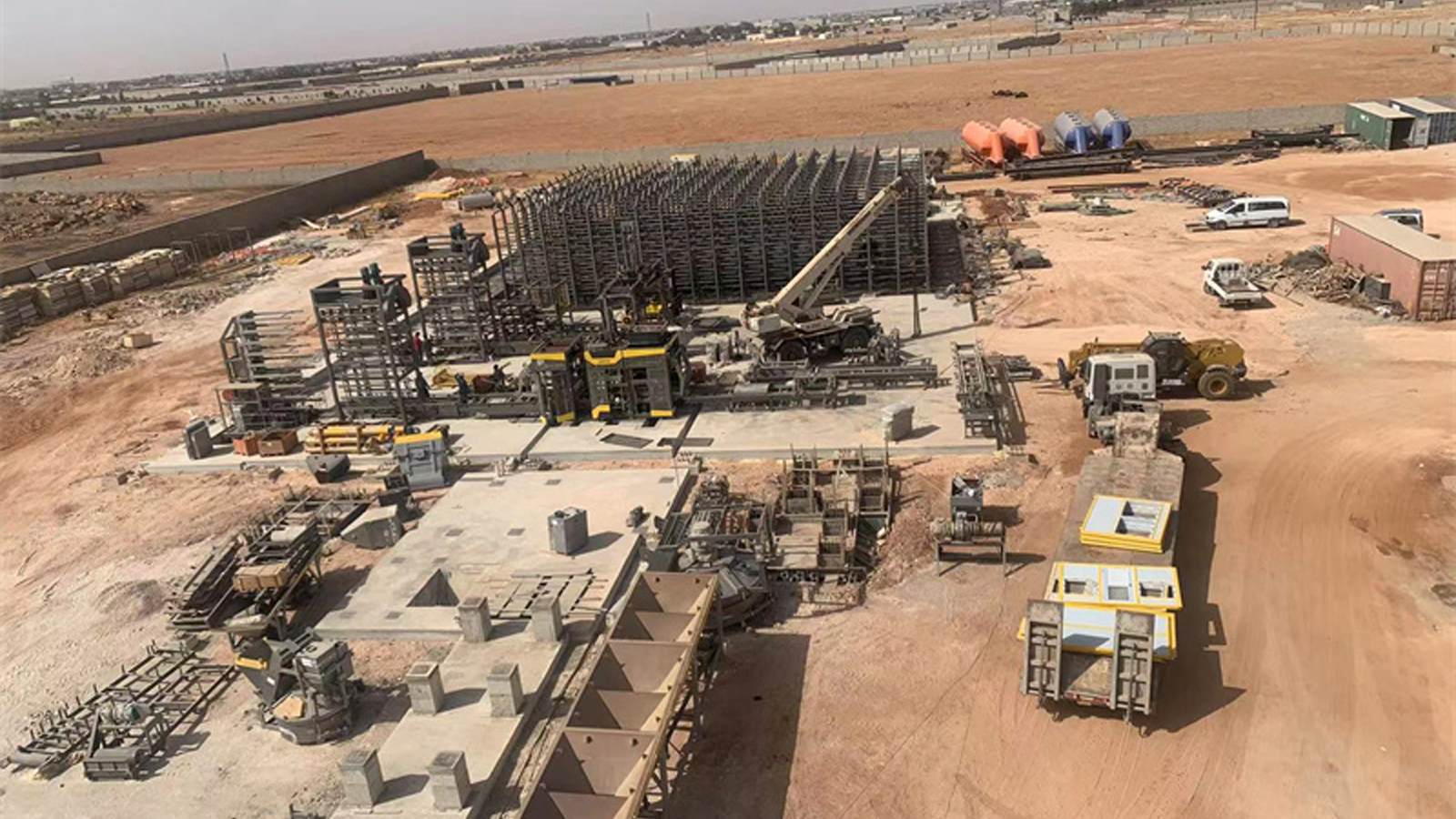 Libya Super Large Multifunctional Brick Making Production Line