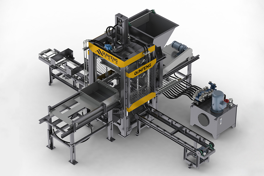 QF400 Automatic Block Making Machine 