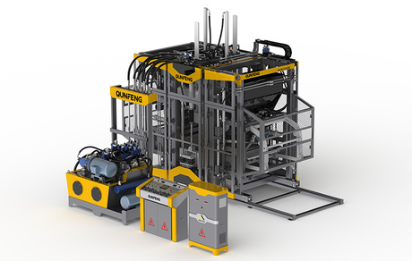 Advanced Concrete Brick Making Machine (QS1300-H)