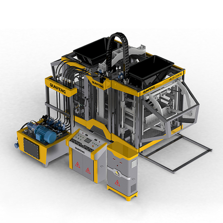 High Efficient Concrete Block Making Machine(QS1000)
