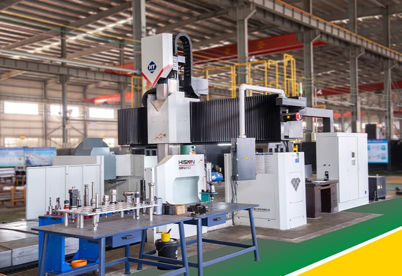 High-precision gantry machining center