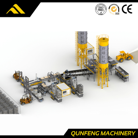 Fully Automatic Block Production-Line