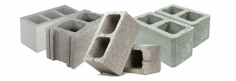 Cement hollow blocks