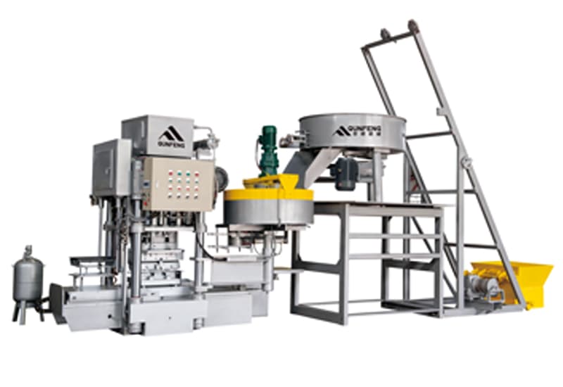 Color tile machine