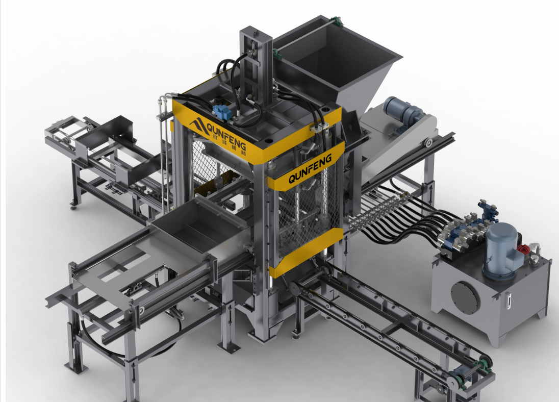 Hollow block machine price list 