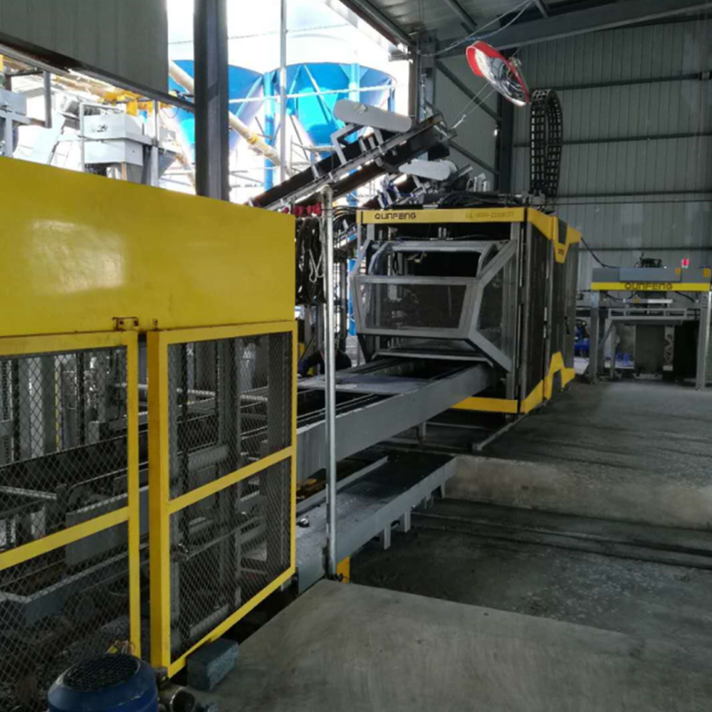 China/Beijing-The Production Line for Permeable Bricks Made from Wind-blown Sand in Beijing's Sponge City construction