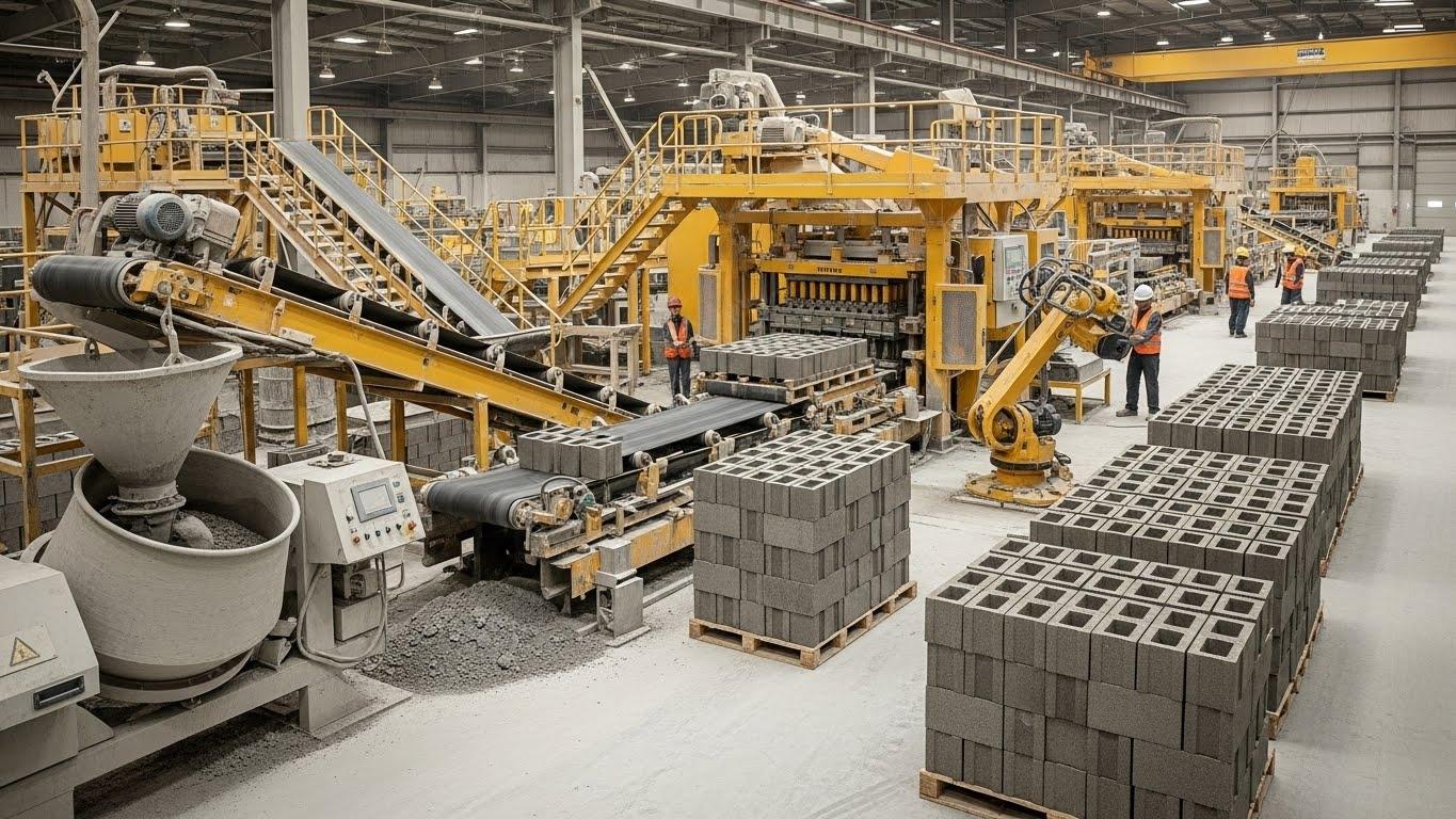 What Makes a Hollow Block Production Line Truly Efficient