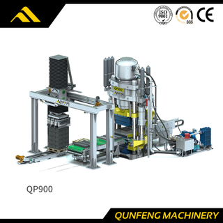 QP900 Fully-automatic Hydraulic Press Block Machine
