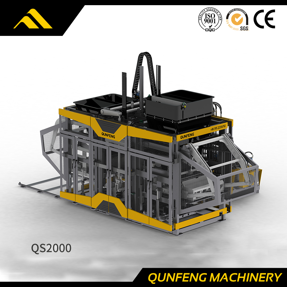 Supersonic Series Fully Automatic Concrete Block Machine(QS2000)