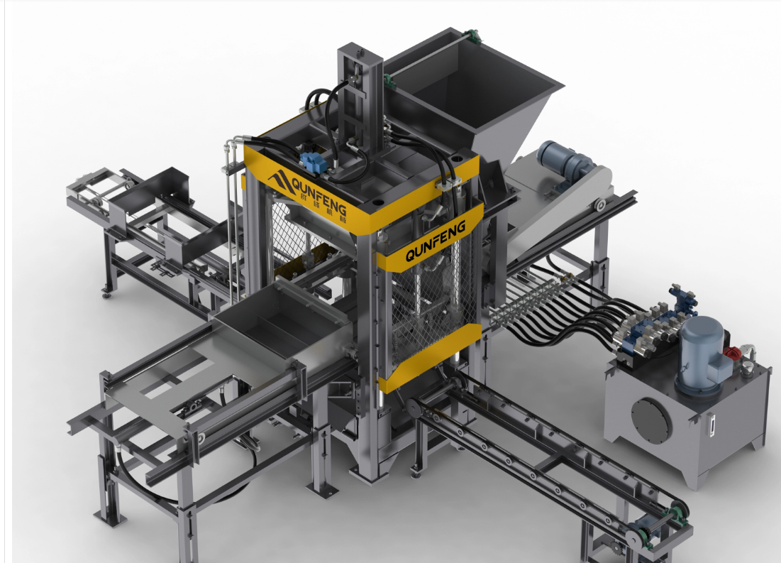 Hollow block manufacturing process 