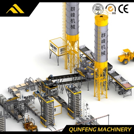 Fully-automatic Brick Making Plant in China