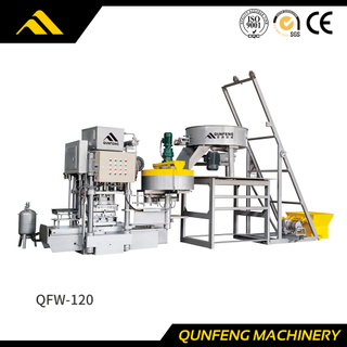 QFW-120 High-Speed Elaborate Colored Tiles Moulding Line