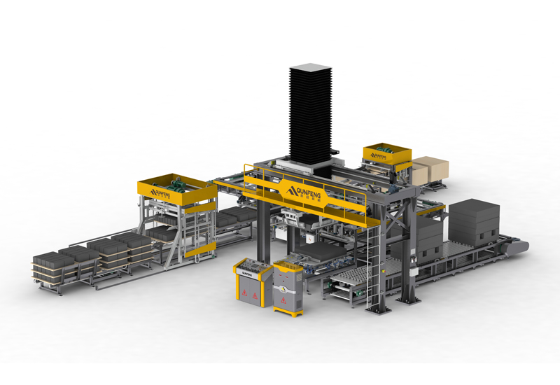 High-level offline palletizing