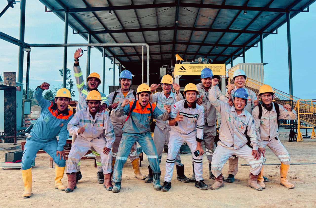Another Qunfeng Production Line Lands in Indonesia: Full-Cycle Service Ensures High-Standard Operation