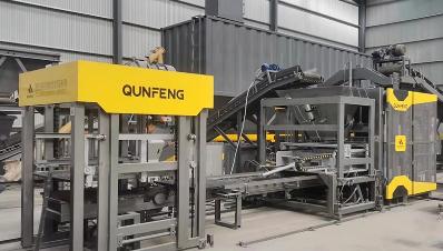 Concrete Block Manufacturing Machine 