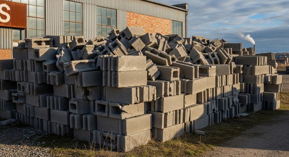 Block Production Machine For Sale: Stable Density From Variable Raw Materials