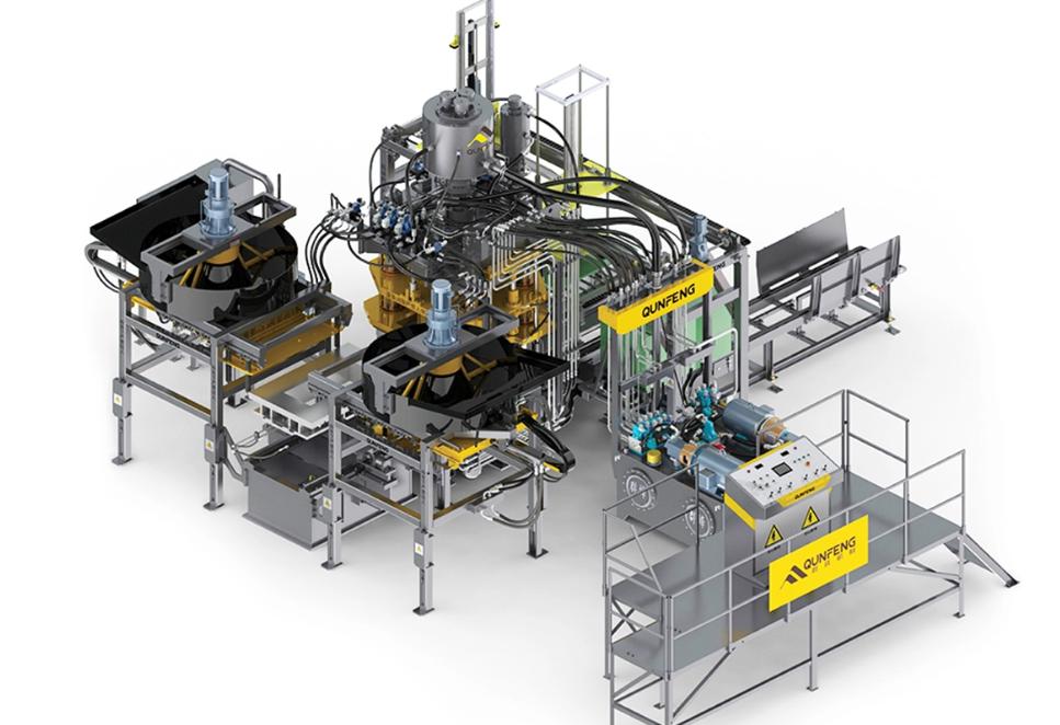 Static Pressing Block Machine