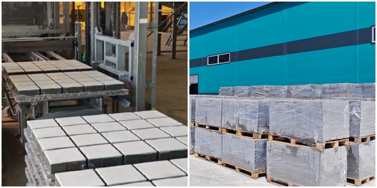 The QS1300 concrete production line manufactured by Qunfeng Machinery for the customers in Central Asia (specifically Kazakhstan) is operating stably.