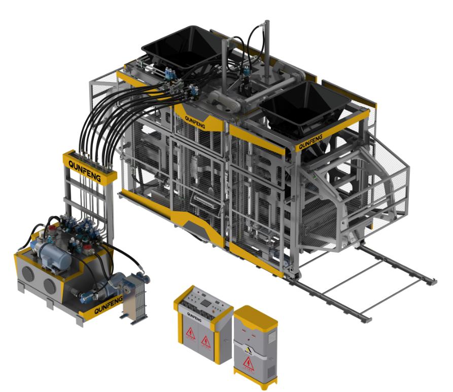 Concrete Block Making Machine 
