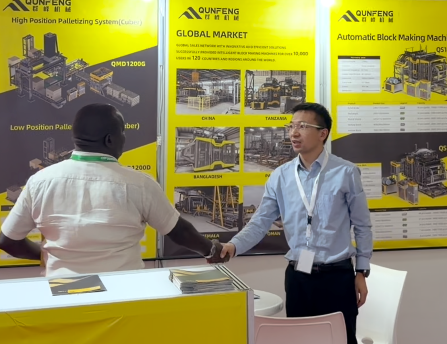 Qunfeng Machinery Shines at 2026 Kenya Construction Expo: Smart Manufacturing Captivates Africa