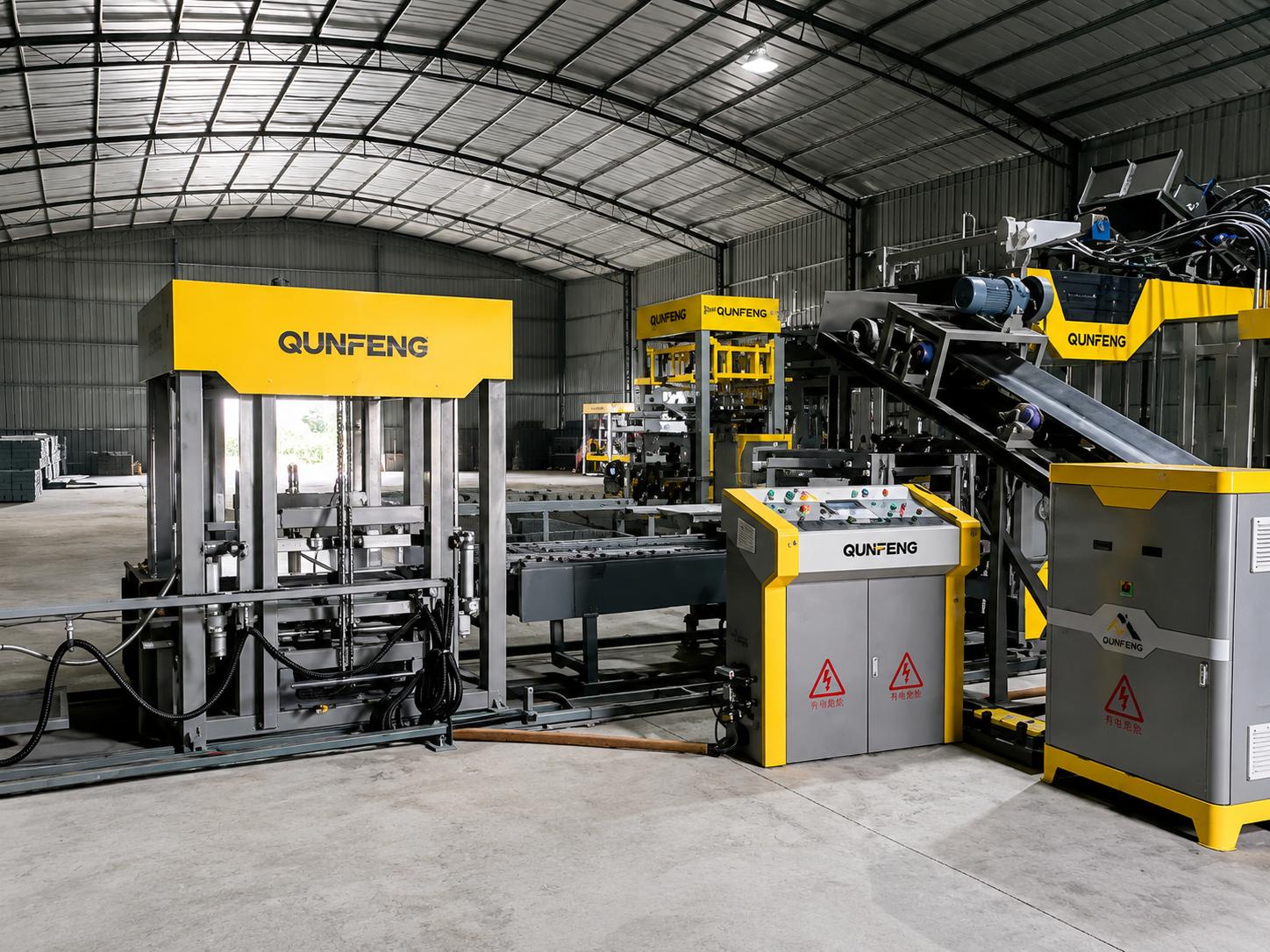 Automatic Cement Brick Machine