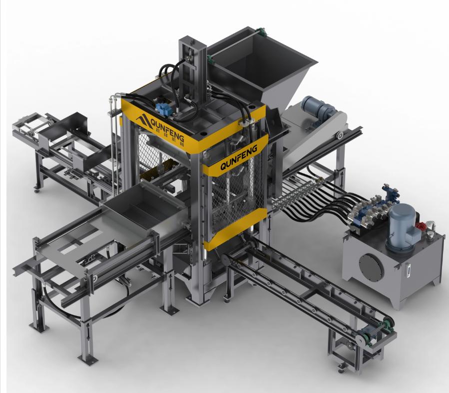 Block Machine for Hollow Blocks 