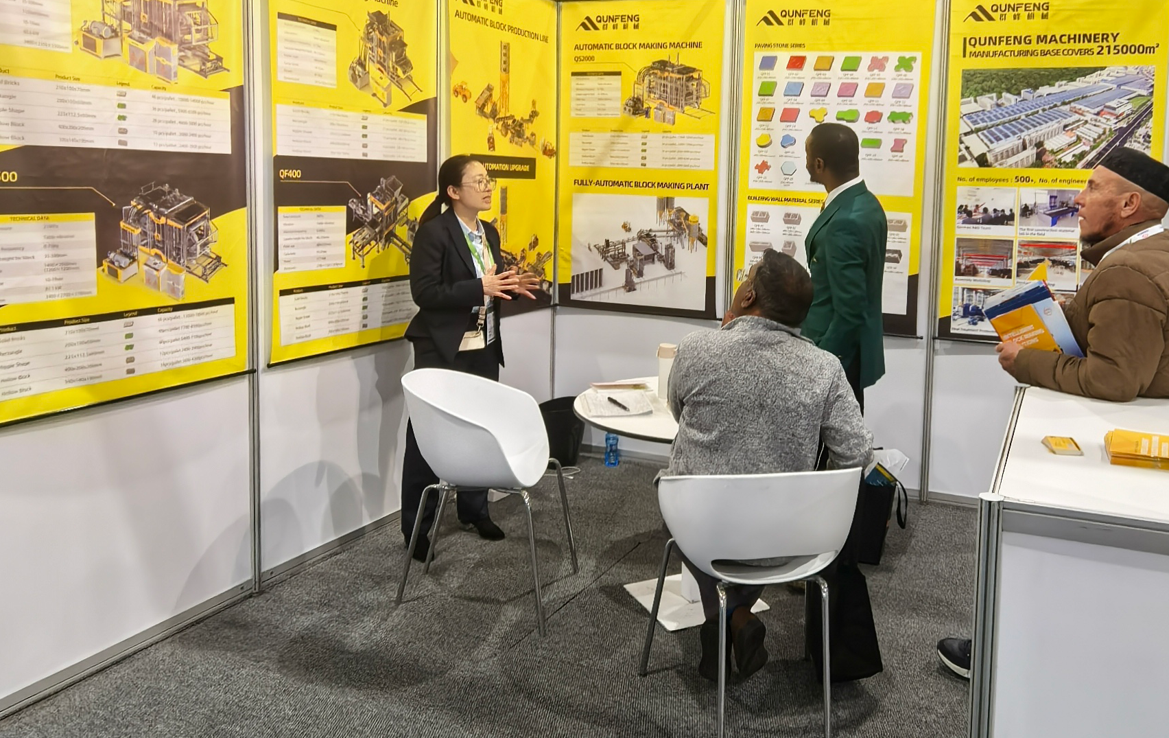 Qunfeng Machinery Achieves Great Success at The Big 5 Construct South Africa Exhibition; Continues To Deepen Its Presence in The African Market Through A Multi-Dimensional Strategy