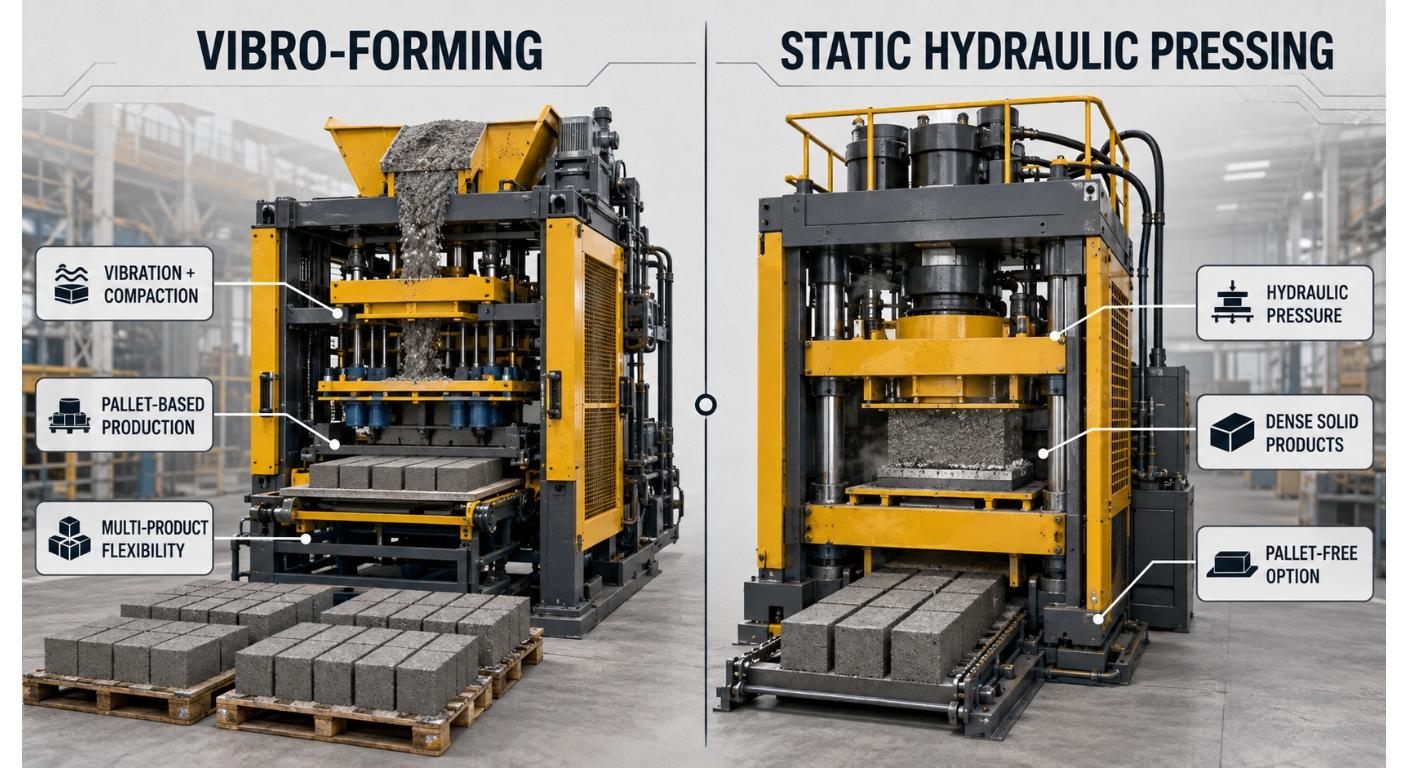 Block Machine for Solid Bricks