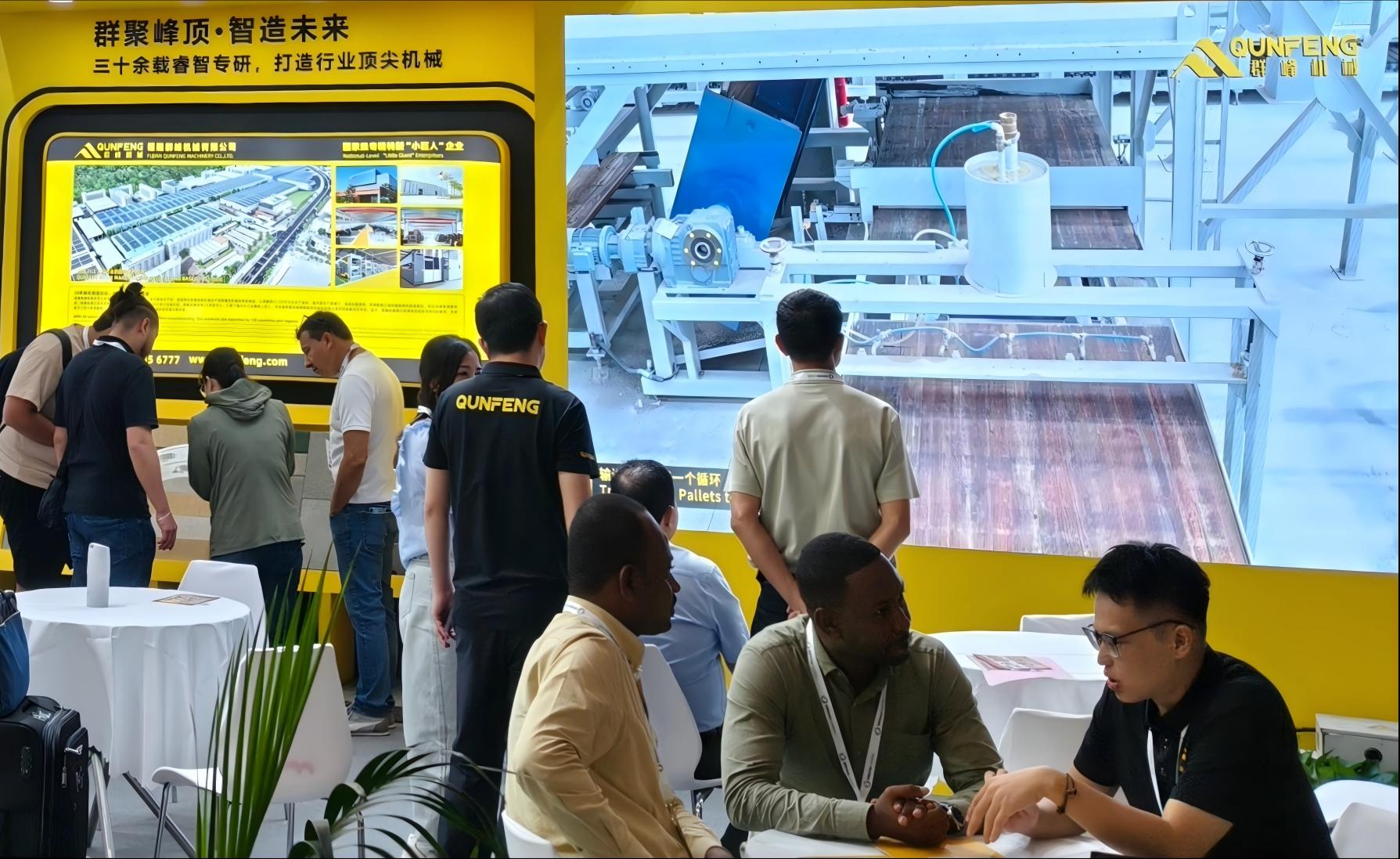 Qunfeng Machinery Presents Intelligent Manufacturing Equipment at World of Concrete Asia