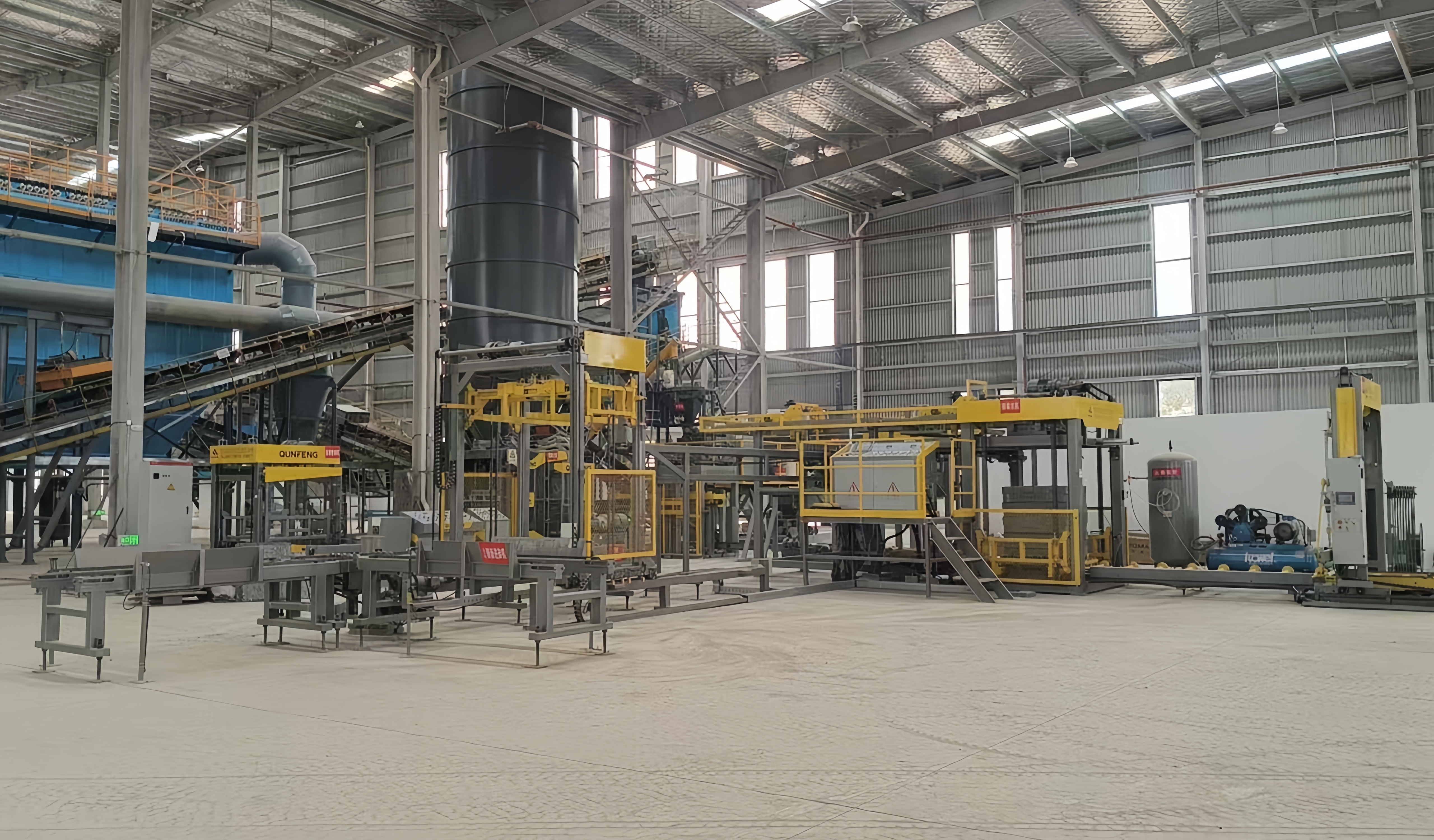 Qunfeng Machinery's Customized Concrete Products Production Lines Boost Infrastructure Upgrades for The East China Changjiu High-Speed Railway
