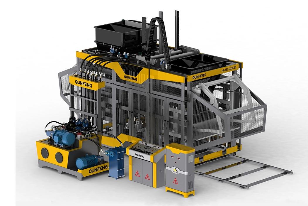 Automatic Block Production Machine 