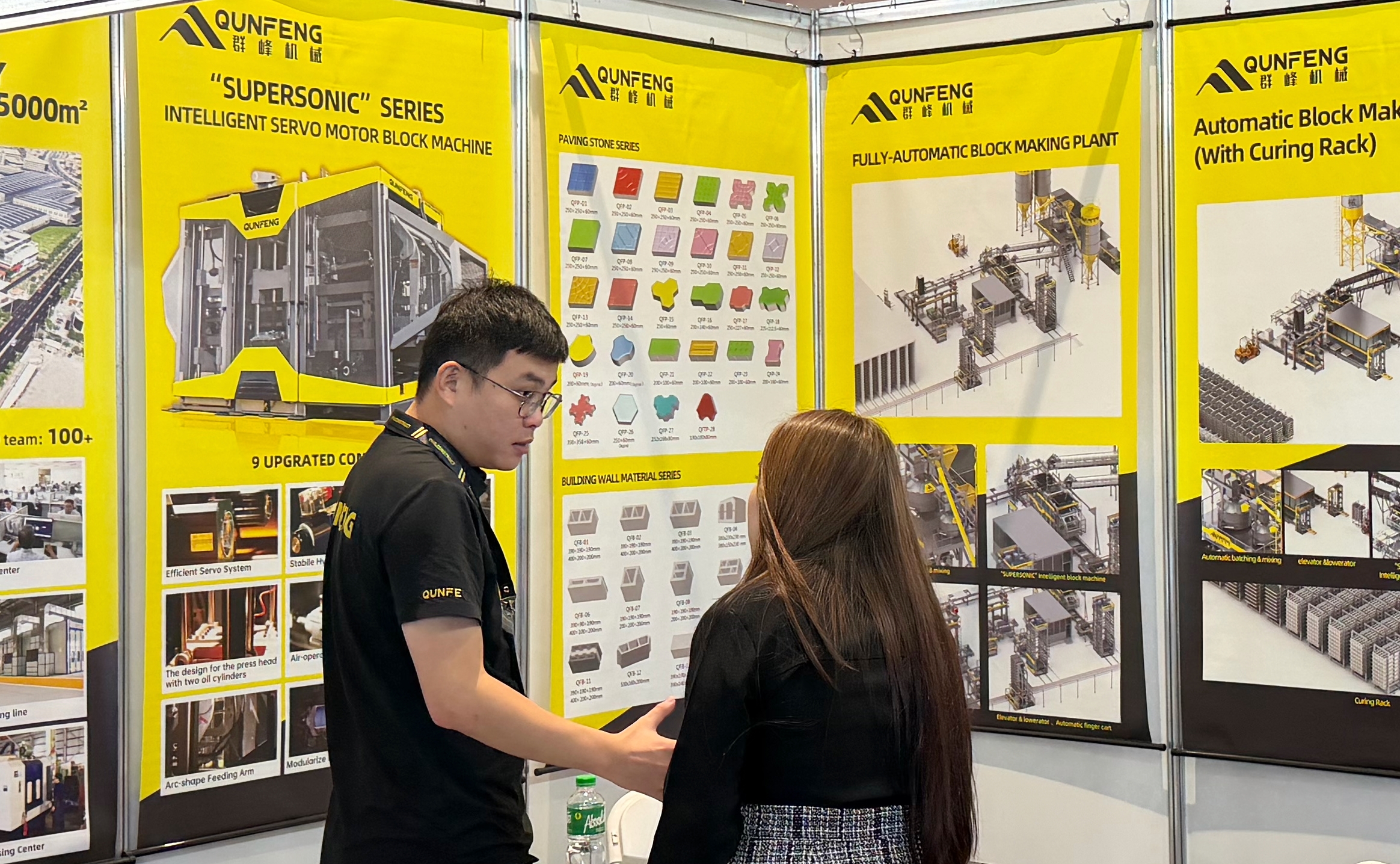 Leveraging its brand recognition in Southeast Asia, local building material clients proactively approached the company to learn about Qunfeng Machinery’s products.