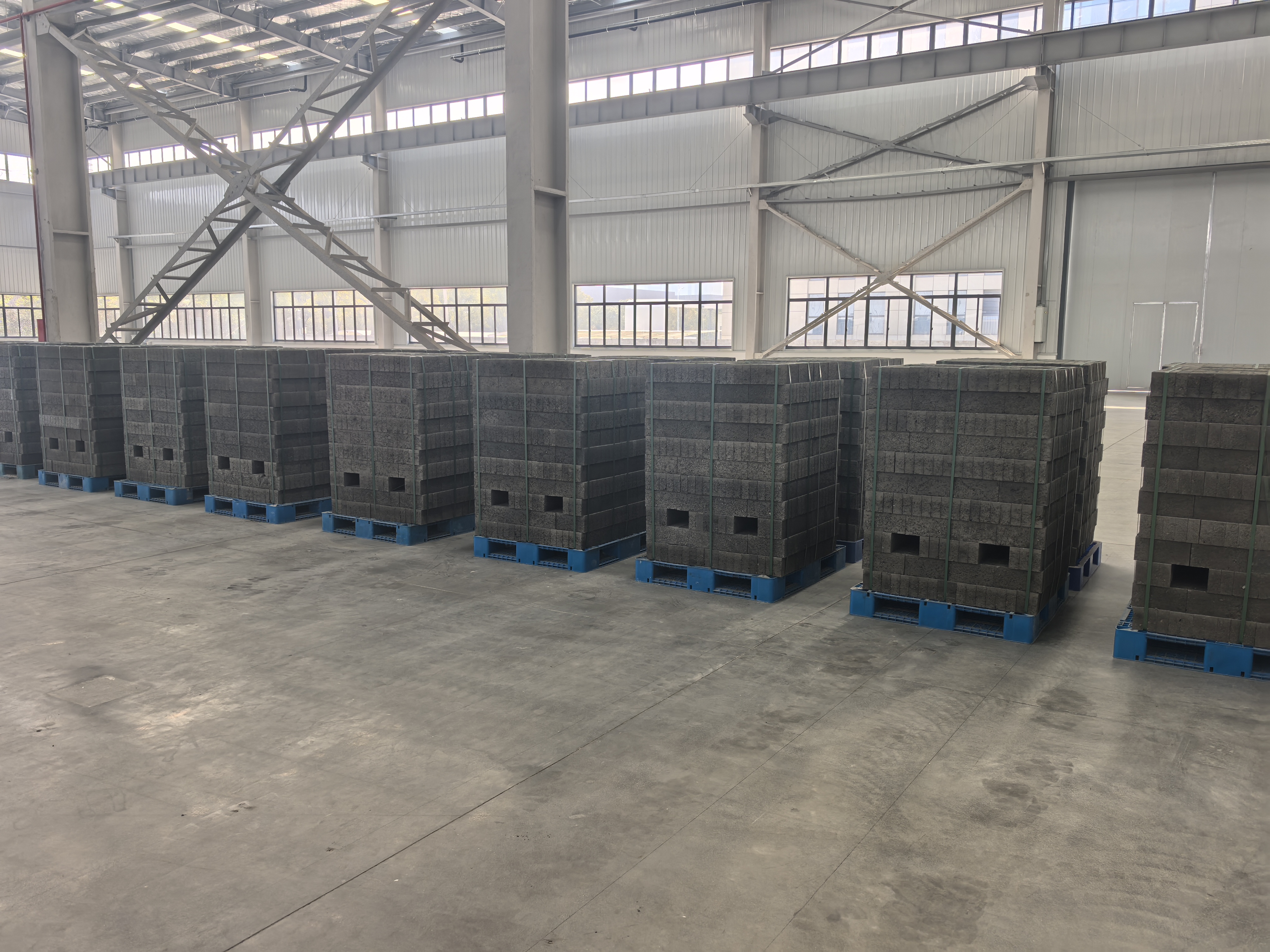 Products produced by Qunfeng Machinery’s solid waste recycling and processing production line