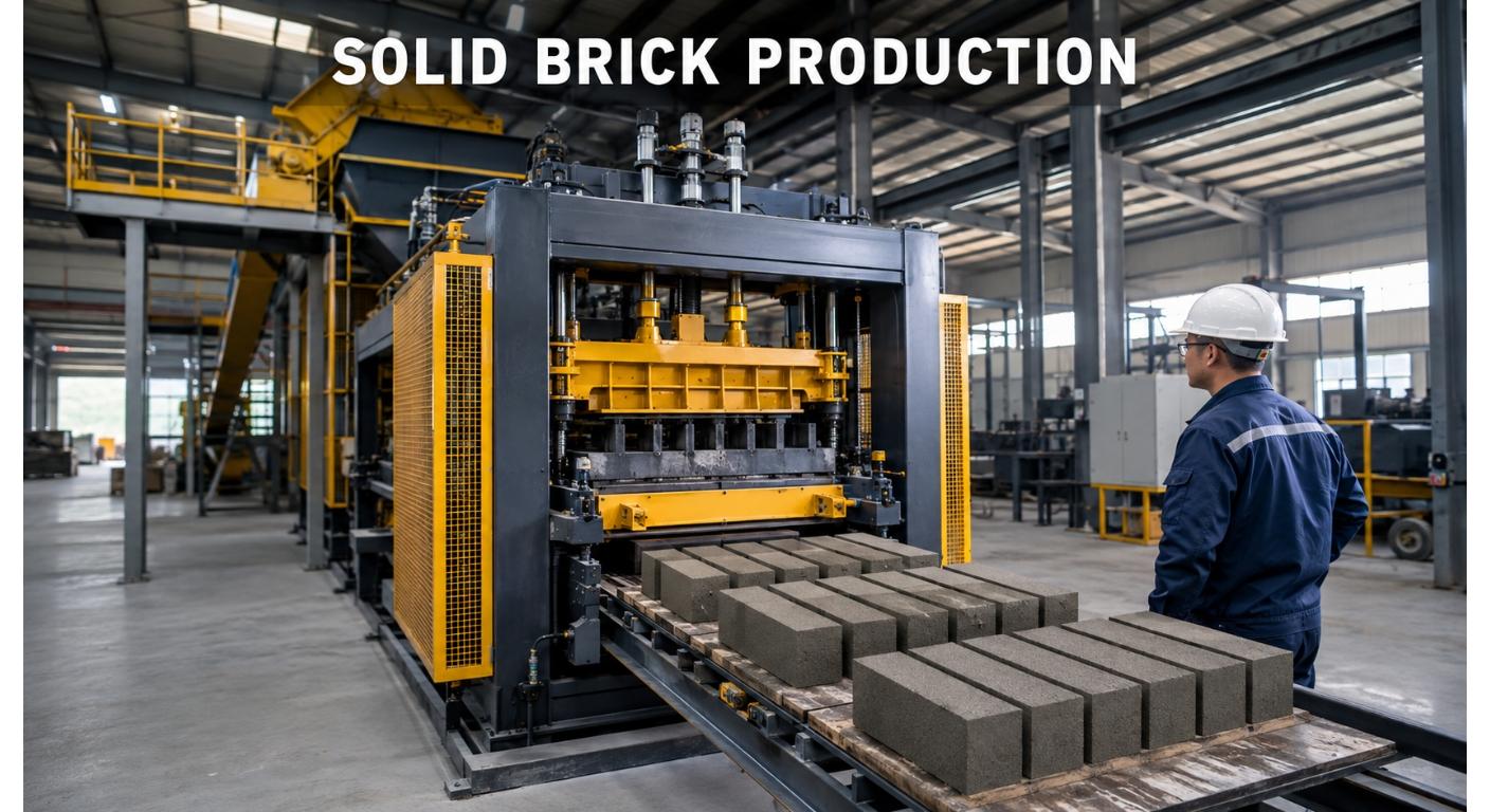 Block Machine for Solid Bricks