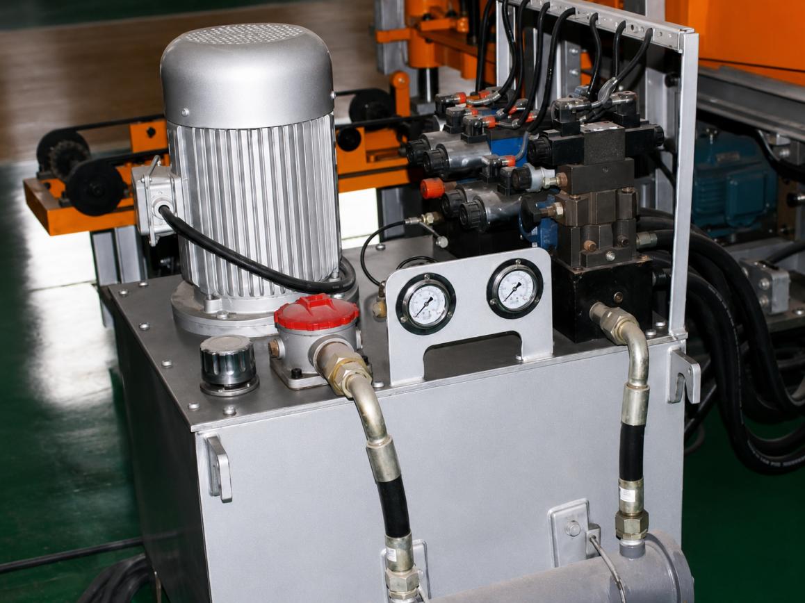 Concrete Hollow Block Making Machine 