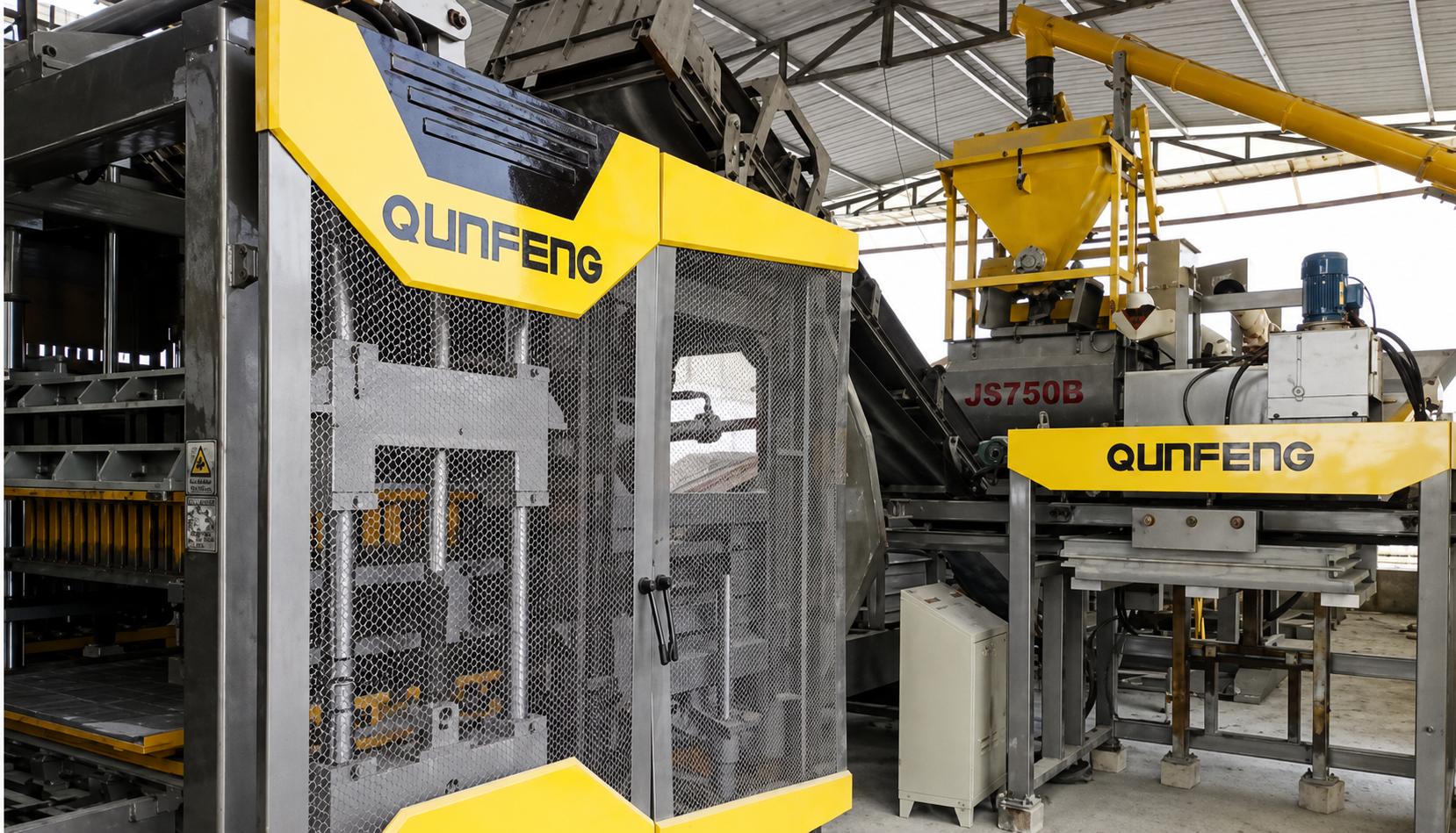 Automatic Cement Brick Machine 